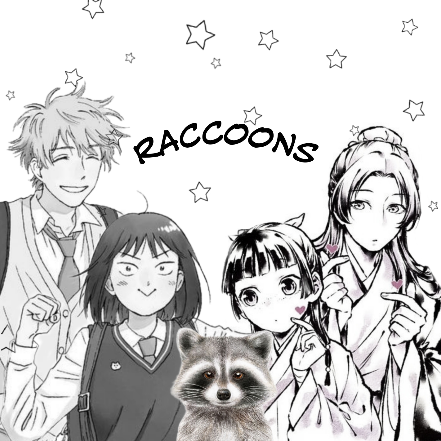 Raccoons manga